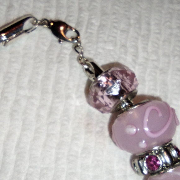 Full Pandora style charm bracelet - Picture 4 of 16